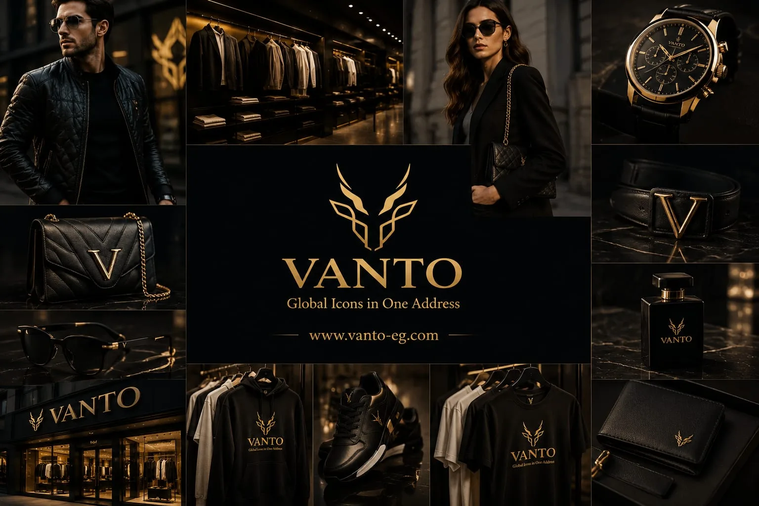 VANTO أزياء فاخرة للرجال والنساء